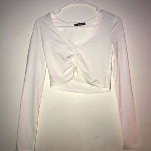 Shein White Long Sleeve